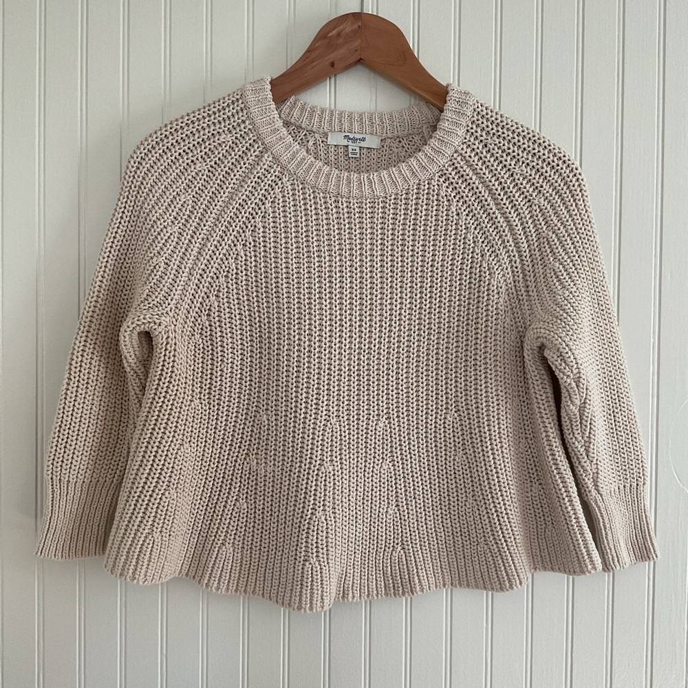 Madewell Swing Crop Sweater